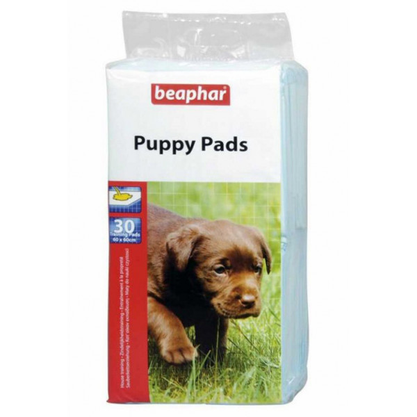 Beaphar 30'Lu Puppy Pads Yavru Çiş Pedi | Köpek Çiş Alıştırma Pedi