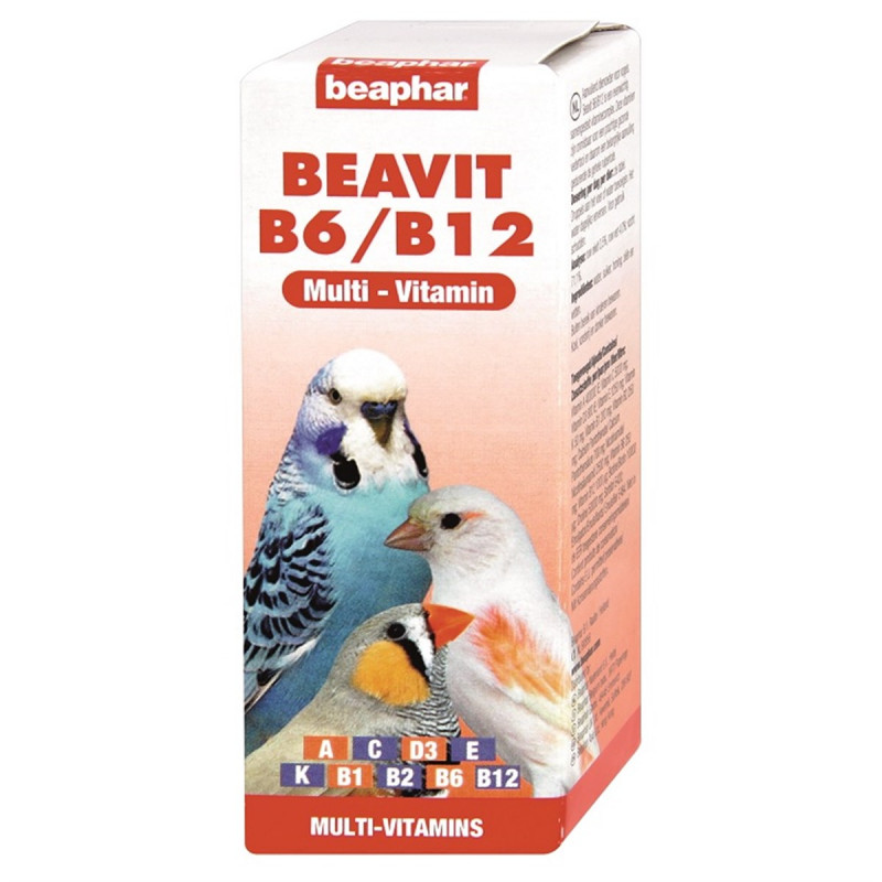 Beaphar 50 Ml Beavit B6-B12 | Kuş İlacı Beaphar 50 Ml Beavit B6-B12 | Kuş İlacı