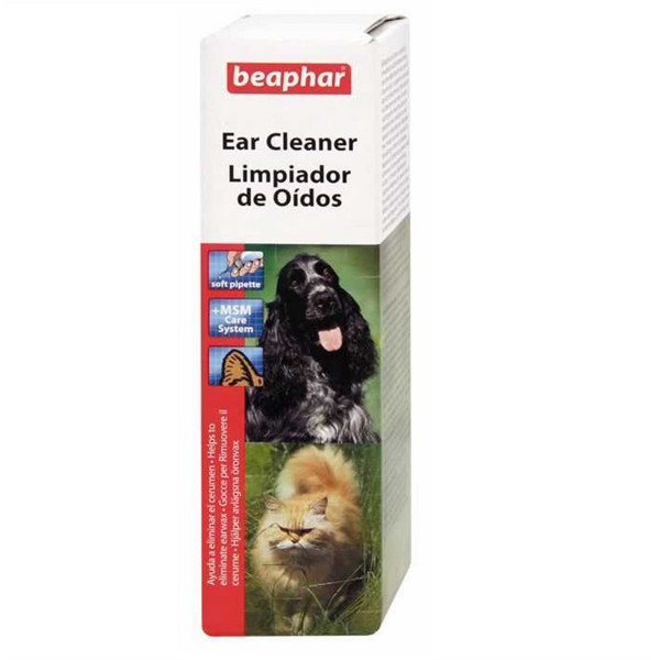 Beaphar 50 mL Ear Cleaner | Kedi Göz Ve Kulak Bakım