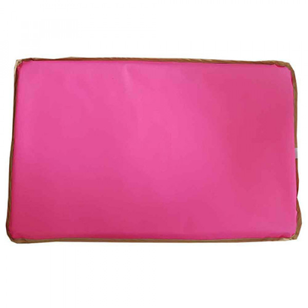 Bedspet 100x70 Pembe Dış Mekan Minderi | Kumaş Köpek Yatağı