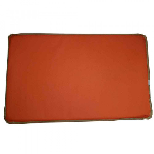 Bedspet 100x70 Turuncu Dış Mekan Minderi | Kumaş Köpek Yatağı