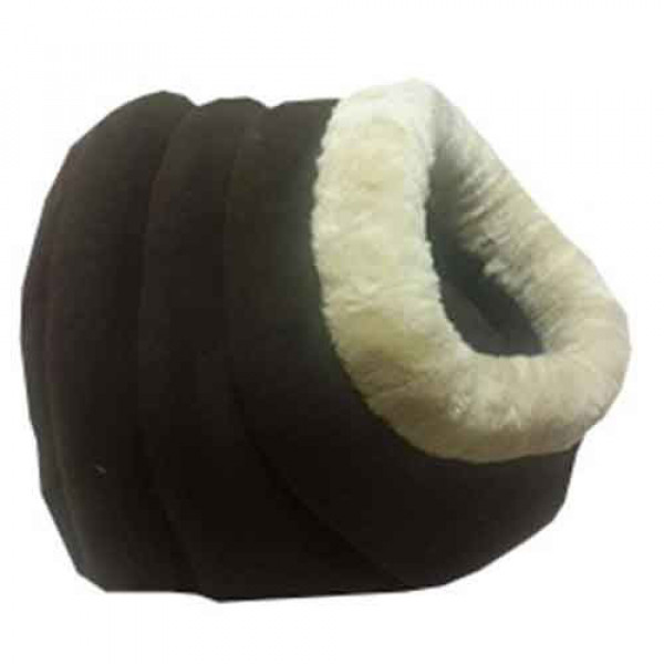Bedspet 47 X 40 X 38 Cm Alaska Kedi Köpek Yuvası Siyah | Yuvalı Kedi Yatağı
