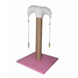 Bedspet 50 Cm İnce Tırmalama Tahtası Pembe