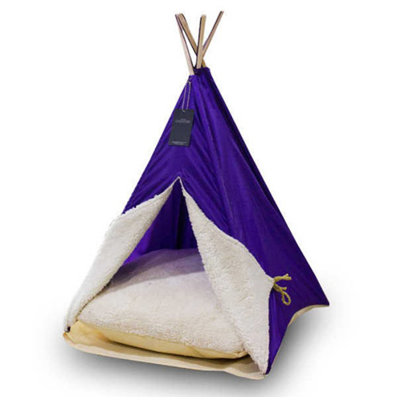 Bedspet 50x50x70 Çadır Mor | Yuvalı Köpek Yatağı Bedspet 50x50x70 Çadır Mor | Yuvalı Köpek Yatağı