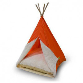 60x60x80 CM Büyük Kedi-Köpek Çadırı Turuncu | Yuvalı Köpek Yatağı 60x60x80 CM Büyük Kedi-Köpek Çadırı Turuncu | Yuvalı Köpek Yatağı