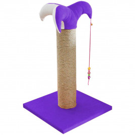 70 Cm Tırmalama Tahtası Mor | Çubuk Kedi Tırmalama Tahtası