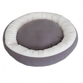 Simit Kedi Köpek Yatağı Gri | Kumaş Köpek Yatağı Simit Kedi Köpek Yatağı Gri | Kumaş Köpek Yatağı