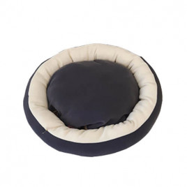 Simit Yatak Koyu Gri Kahve | Kumaş Köpek Yatağı Simit Yatak Koyu Gri Kahve | Kumaş Köpek Yatağı