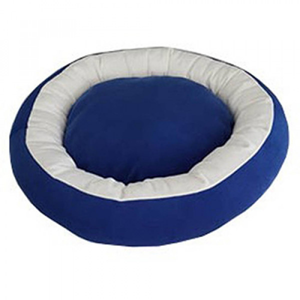 Bedspet Simit Yatak Mavi Lacivert | Kumaş Köpek Yatağı