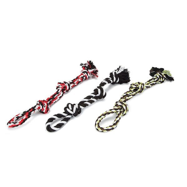 Beezstees İki Düğümlü Stres Giderici Diş İpi | Köpek Diş İpi