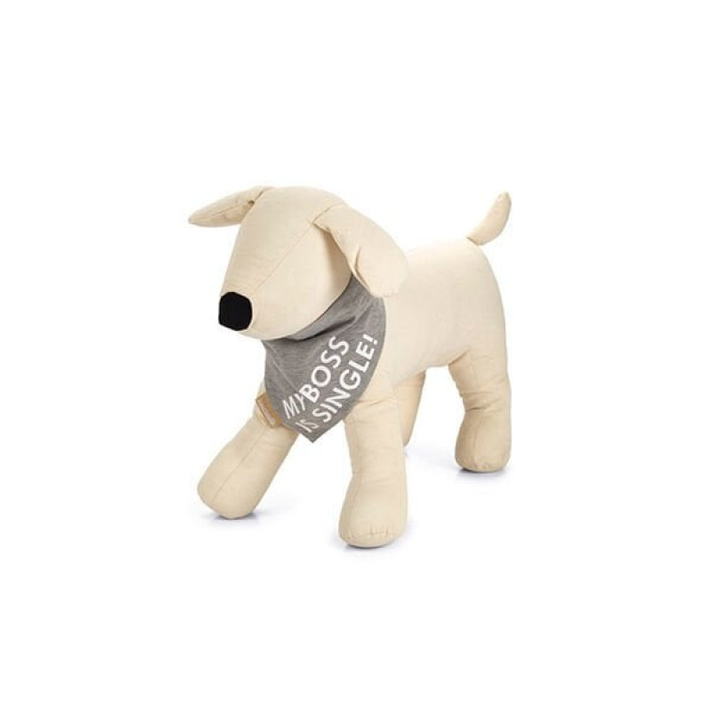 Beeztees 22x12 Cm S Bandana Boyun Tasması Gri | Köpek Boyun Tasması Beeztees 22x12 Cm S Bandana Boyun Tasması Gri | Köpek Boyun Tasması