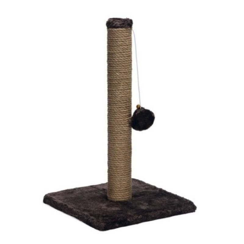 Beeztees 25x25x42 Cm Top Oyuncaklı Tırmalama Direği Kahverengi | Çubuk Kedi Tırmalama Tahtası Beeztees 25x25x42 Cm Top Oyuncaklı Tırmalama Direği Kahverengi | Çubuk Kedi Tırmalama Tahtası