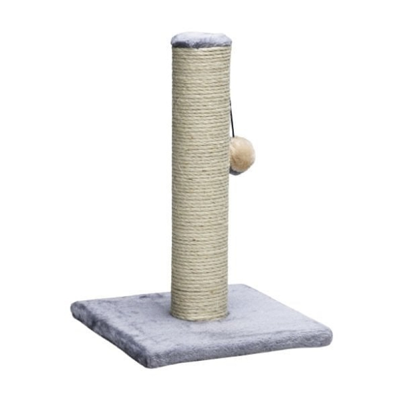 Beeztees 30x30x45 Cm Peluş Top Oyuncaklı Kedi Tırmalama Direği Gri | Çubuk Kedi Tırmalama Tahtası Beeztees 30x30x45 Cm Peluş Top Oyuncaklı Kedi Tırmalama Direği Gri | Çubuk Kedi Tırmalama Tahtası