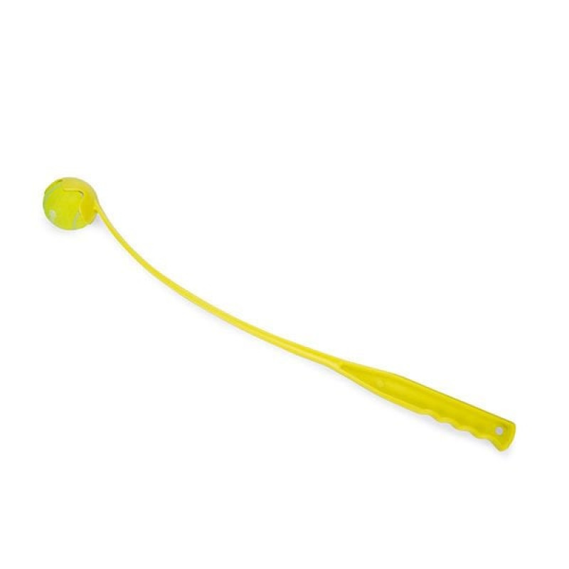 Beeztees 62 Cm Tenis Topu Atıcı Sarı | Köpek Top Oyuncak Beeztees 62 Cm Tenis Topu Atıcı Sarı | Köpek Top Oyuncak
