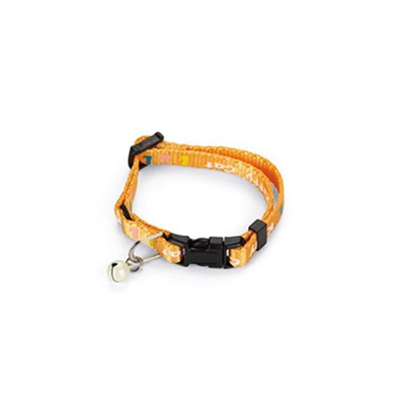 Beeztees 8x23 Cm Ktten Zilli Boyun Tasması Turuncu | Kedi Boyun Tasması