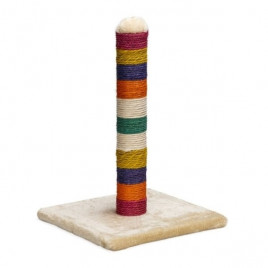 Çok Renkli Kedi Tırmalama Direği 30x30x44 Cm Çok Renkli Kedi Tırmalama Direği 30x30x44 Cm