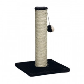 Beeztees Peluş Top Oyuncaklı Kedi Tırmalama Direği 30x30x45 Cm Siyah Beeztees Peluş Top Oyuncaklı Kedi Tırmalama Direği 30x30x45 Cm Siyah