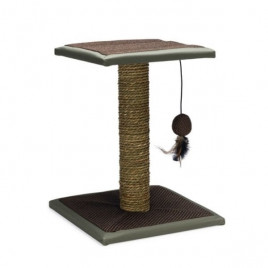 Segra Top Oyuncaklı Kedi Tırmalama Direği 35x35x44 Cm Kahverengi Segra Top Oyuncaklı Kedi Tırmalama Direği 35x35x44 Cm Kahverengi