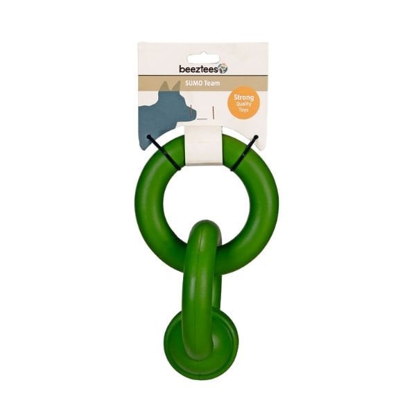 Beeztees Sumo 24 Cm Dayanıklı Köpek Diş Oyuncağı Yeşil 