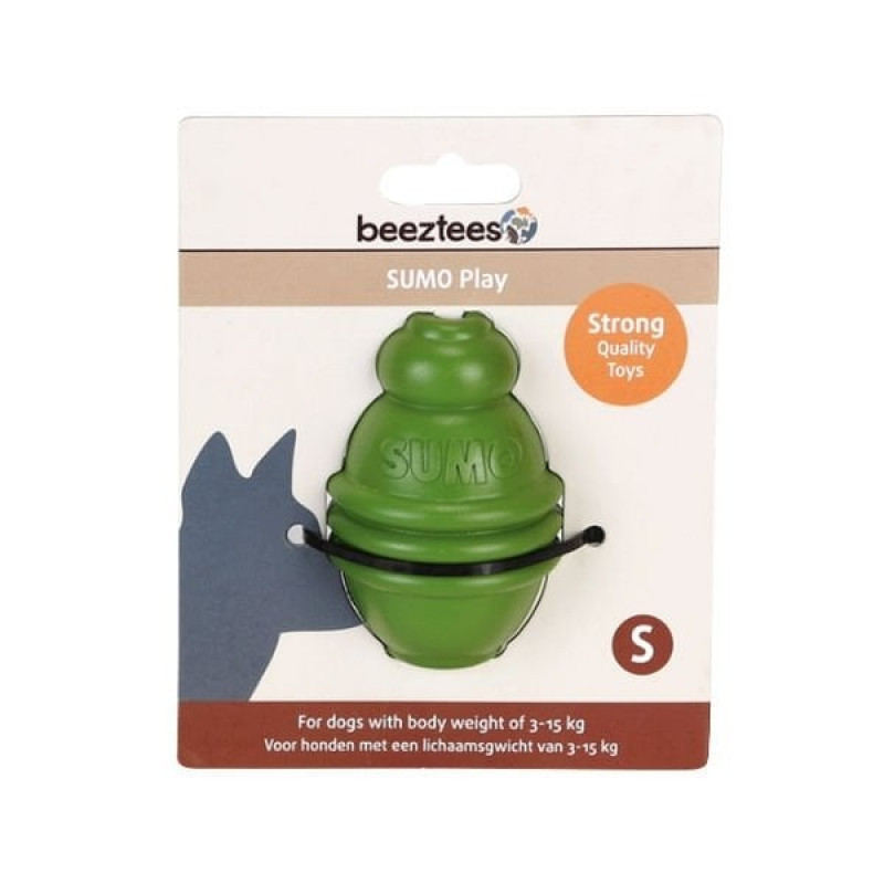 Beeztees Sumo 8 Cm Ödül Hazneli Kauçuk Köpek Oyuncağı Small Yeşil Beeztees Sumo 8 Cm Ödül Hazneli Kauçuk Köpek Oyuncağı Small Yeşil