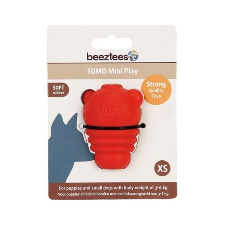 Beeztees Sumo Mini 4.5 Cm Ödül Hazneli Kauçuk Köpek Diş Oyuncağı Xsmall Kırmızı Beeztees Sumo Mini 4.5 Cm Ödül Hazneli Kauçuk Köpek Diş Oyuncağı Xsmall Kırmızı