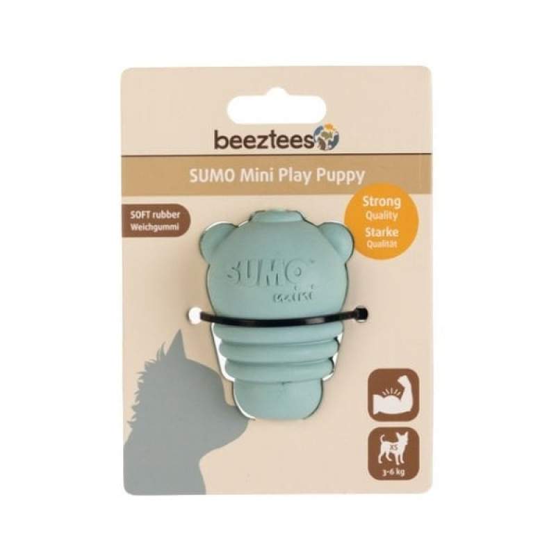 Beeztees Sumo Mini 7 Cm Kauçuk Yavru Köpek Diş Oyuncağı Xsmall Yeşil Beeztees Sumo Mini 7 Cm Kauçuk Yavru Köpek Diş Oyuncağı Xsmall Yeşil