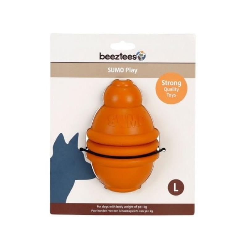 Beeztees Sumo Ödül Hazneli Kauçuk Köpek Oyuncağı Large Turuncu Beeztees Sumo Ödül Hazneli Kauçuk Köpek Oyuncağı Large Turuncu