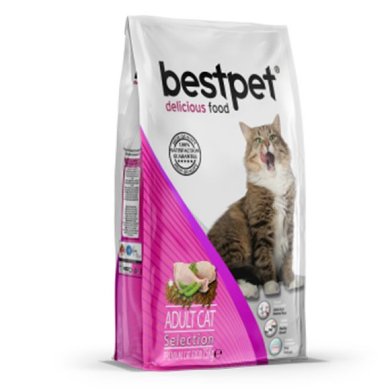 Best Pet 15 Kg Selection Tavuklu Yetişkin | Yetişkin Kuru Kedi Maması Best Pet 15 Kg Selection Tavuklu Yetişkin | Yetişkin Kuru Kedi Maması