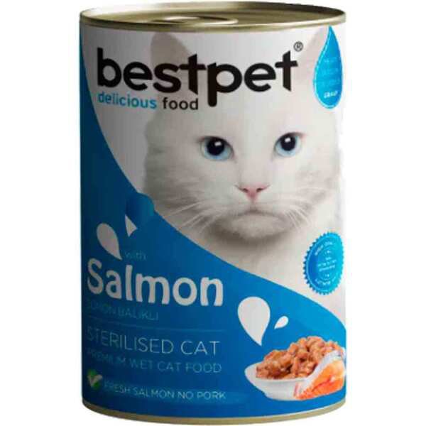 Bestpet 400 Gr  Sterilised Somonlu Kısırlaştırılmış 