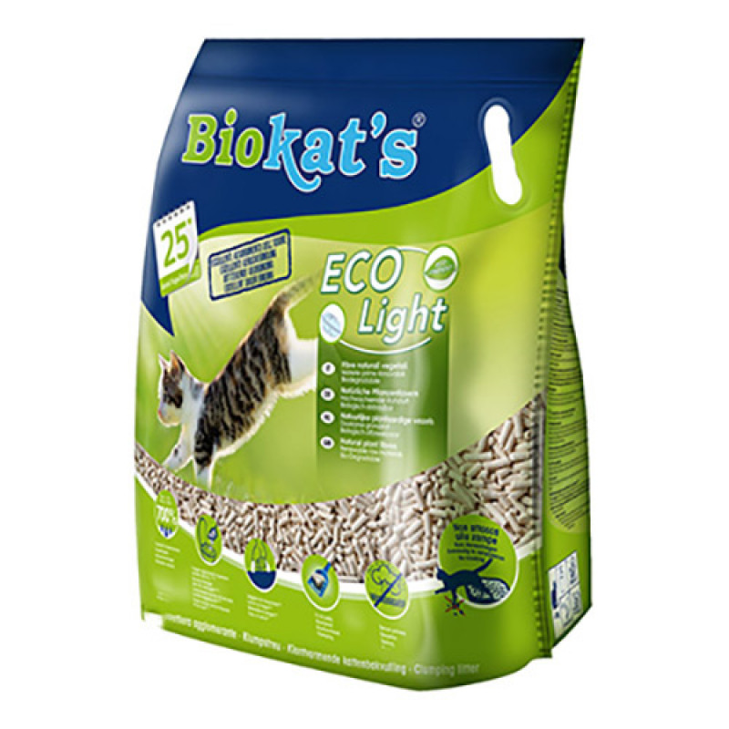 Biokats 5 Lt Eco Light Pelet Kedi Kumu | Doğal Kedi Kumu Biokats 5 Lt Eco Light Pelet Kedi Kumu | Doğal Kedi Kumu