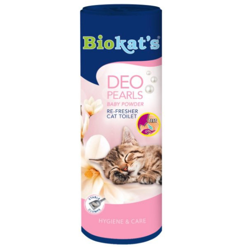 Biokats Deo Pearls Kedi Kumu Parfümü Bebek Pudrası Kokulu 700 Gr | Kedi Kumu Koku Giderici Biokats Deo Pearls Kedi Kumu Parfümü Bebek Pudrası Kokulu 700 Gr | Kedi Kumu Koku Giderici