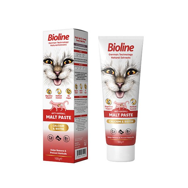 Bioline 100 Gr Anti-Hairball Malt Paste | Kedi Vitamini