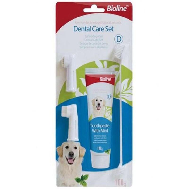 Bioline 100 Gr Nane Aromalı Ağız Bakım Seti | Köpek Ağız Ve Diş Bakım Ürünü Bioline 100 Gr Nane Aromalı Ağız Bakım Seti | Köpek Ağız Ve Diş Bakım Ürünü