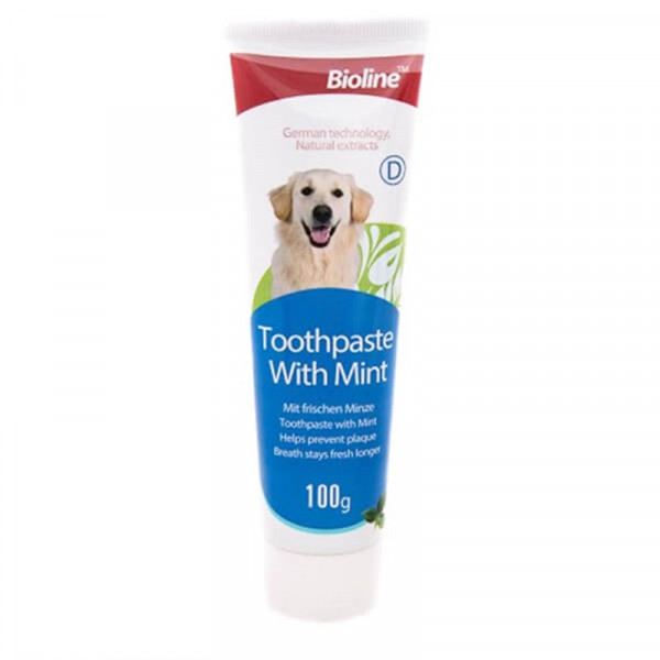 Bioline 100 Gr Nane Aromalı Diş Macunu | Köpek Ağız Ve Diş Bakım Ürünü