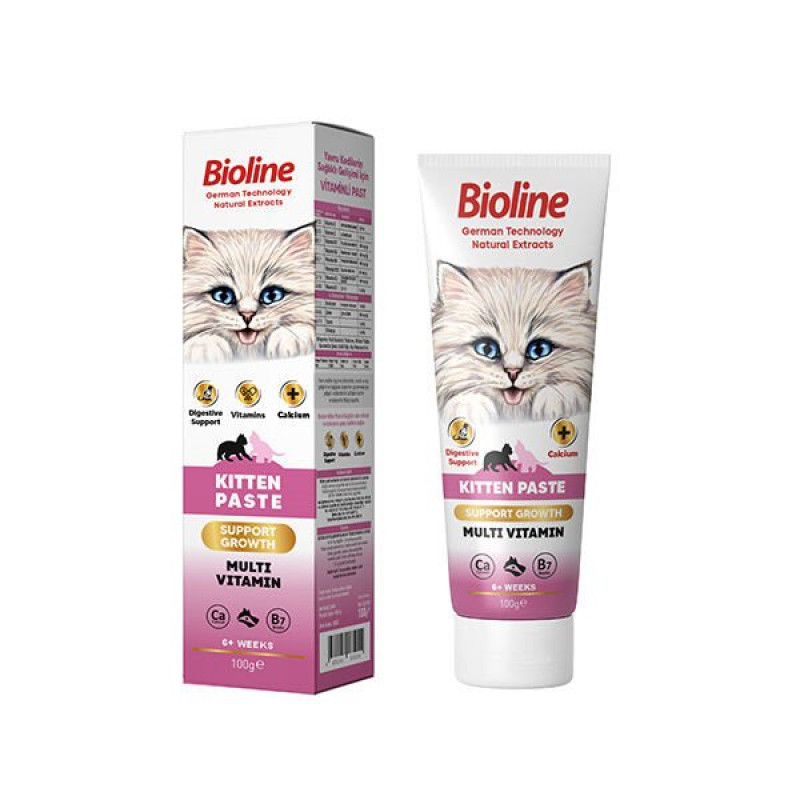 Bioline 100 Gr Paste | Yavru Kedi Bakım Bioline 100 Gr Paste | Yavru Kedi Bakım