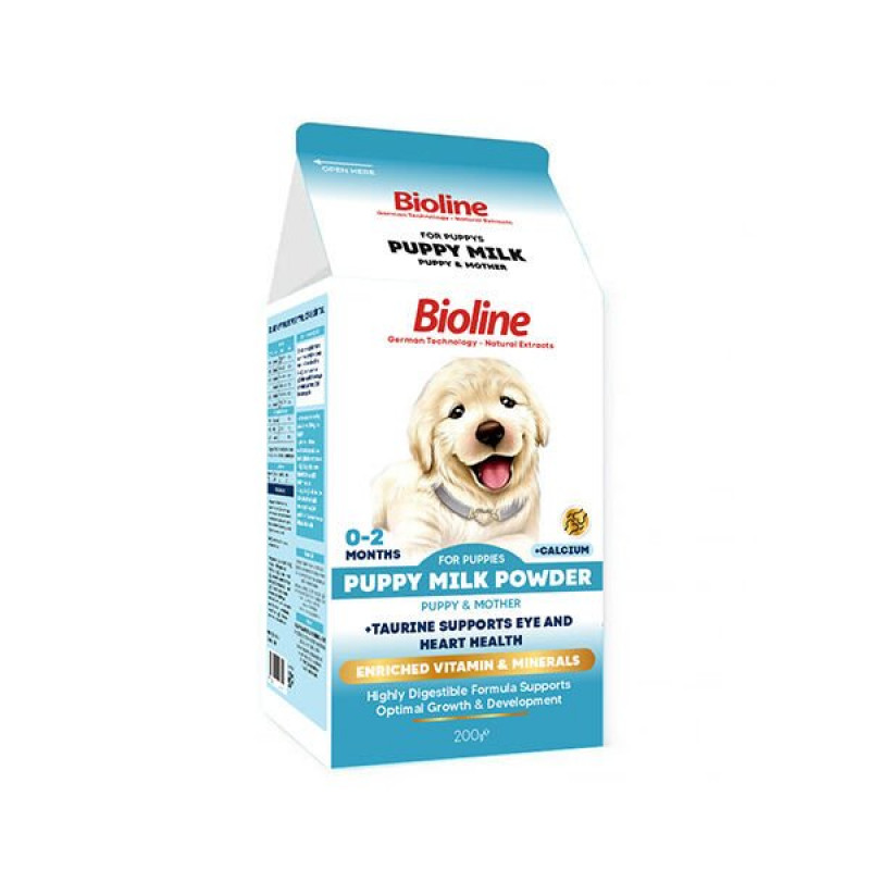 Bioline 200 Gr Puppy Süt Tozu | Yavru Köpek Bakım Bioline 200 Gr Puppy Süt Tozu | Yavru Köpek Bakım