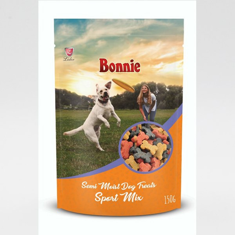Bonnie 150 Gr Semi Moist Sport Mix Ödül Maması | Köpek Atıştırmalık Ödül Maması Bonnie 150 Gr Semi Moist Sport Mix Ödül Maması | Köpek Atıştırmalık Ödül Maması