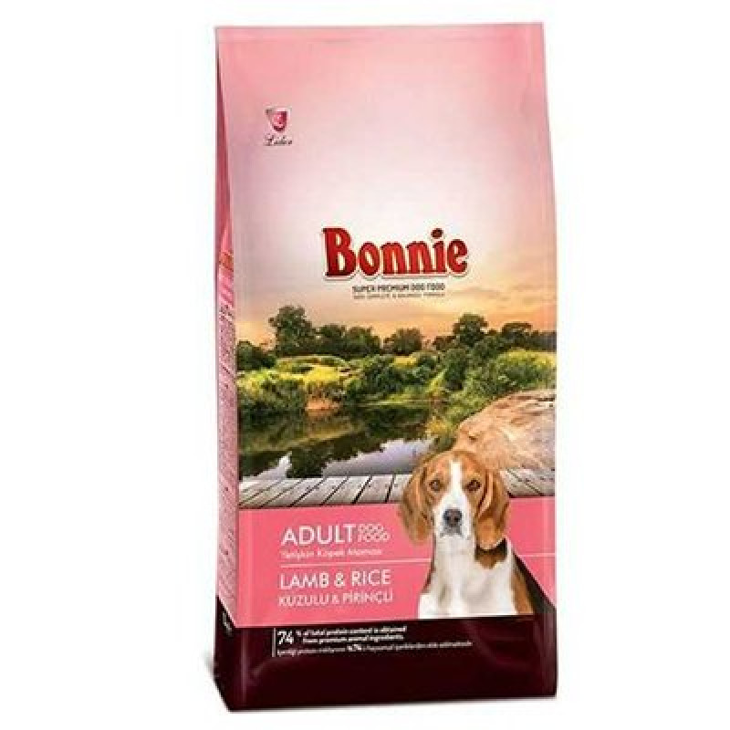 Bonnie 2.5 Kg Kuzulu ve Pirinçli | Yetişkin Köpek Kuru Maması Bonnie 2.5 Kg Kuzulu ve Pirinçli | Yetişkin Köpek Kuru Maması