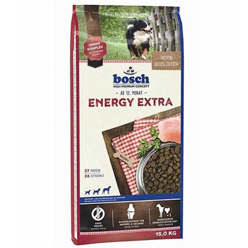 Bosch 15 Kg Energy Extra Yüksek Enerjili Yetiskin Köpek Maması | Yetişkin Köpek Kuru Maması Bosch 15 Kg Energy Extra Yüksek Enerjili Yetiskin Köpek Maması | Yetişkin Köpek Kuru Maması