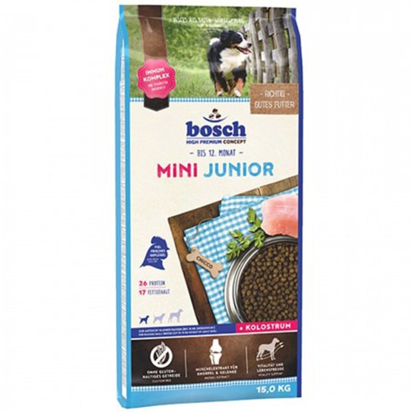 Bosch 15 Kg Mini Junior Kümes Hayvanlı Küçük Irk Yavru Köpek Maması | Yavru Köpek Kuru Maması