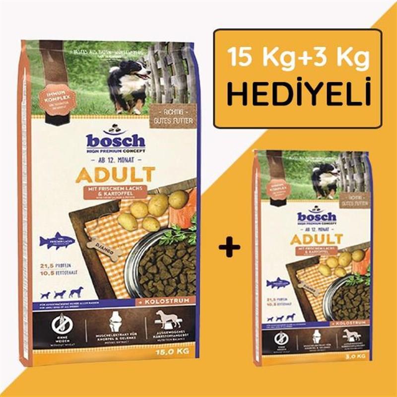 Bosch 15+3 Kg Adult Glutensiz Somon Balıklı Patatesli Yetişkin Köpek Maması | Yetişkin Köpek Kuru Maması Bosch 15+3 Kg Adult Glutensiz Somon Balıklı Patatesli Yetişkin Köpek Maması | Yetişkin Köpek Kuru Maması