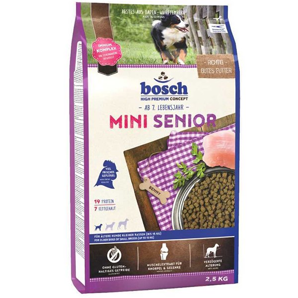 Bosch 2.5 Kg Mini Senior Küçük Irk Yaşlı | Yaşlı Köpek Kuru Maması