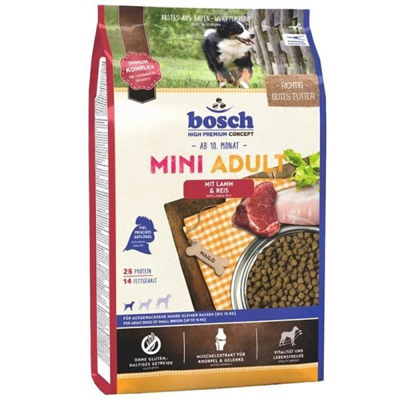 Bosch 3 Kg Mini Adult Küçük Irk Kuzu Etli Yetişkin | Yetişkin Köpek Kuru Maması Bosch 3 Kg Mini Adult Küçük Irk Kuzu Etli Yetişkin | Yetişkin Köpek Kuru Maması