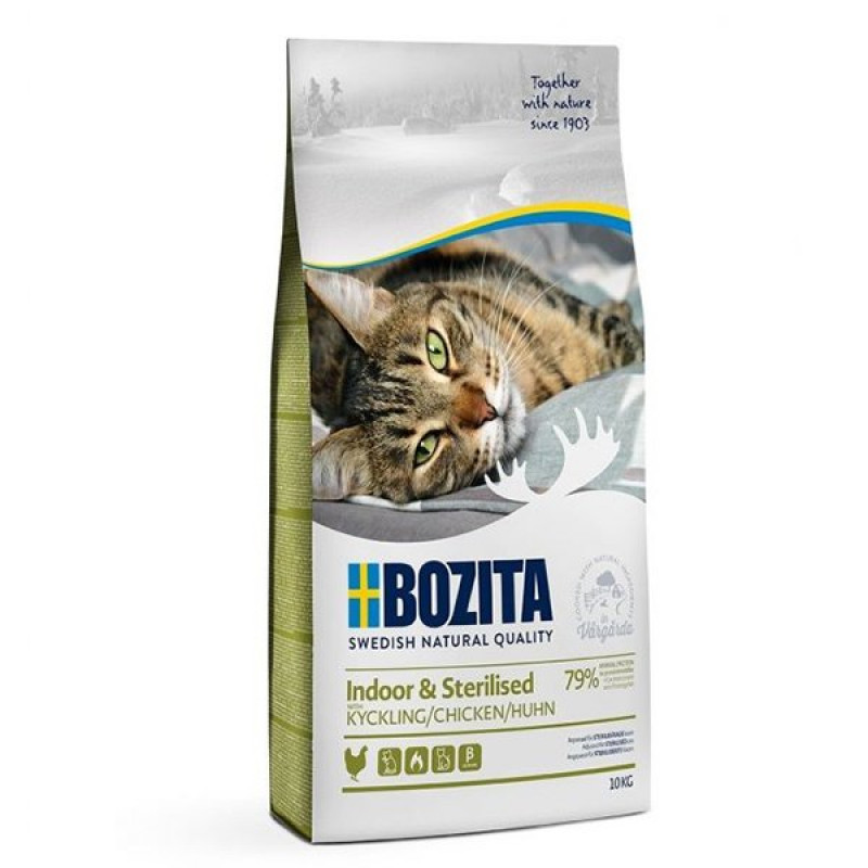 Bozita 10 Kg Indoor Tavuklu Kısırlaştırılmış Yetişkin | Kısırlaştırılmış Kedi Maması Bozita 10 Kg Indoor Tavuklu Kısırlaştırılmış Yetişkin | Kısırlaştırılmış Kedi Maması