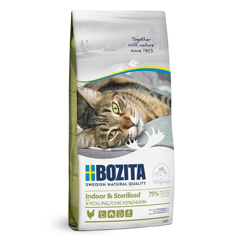 Bozita 2 Kg Indoor Tavuklu Kısırlaştırılmış Yetişkin | Kısırlaştırılmış Kedi Maması Bozita 2 Kg Indoor Tavuklu Kısırlaştırılmış Yetişkin | Kısırlaştırılmış Kedi Maması