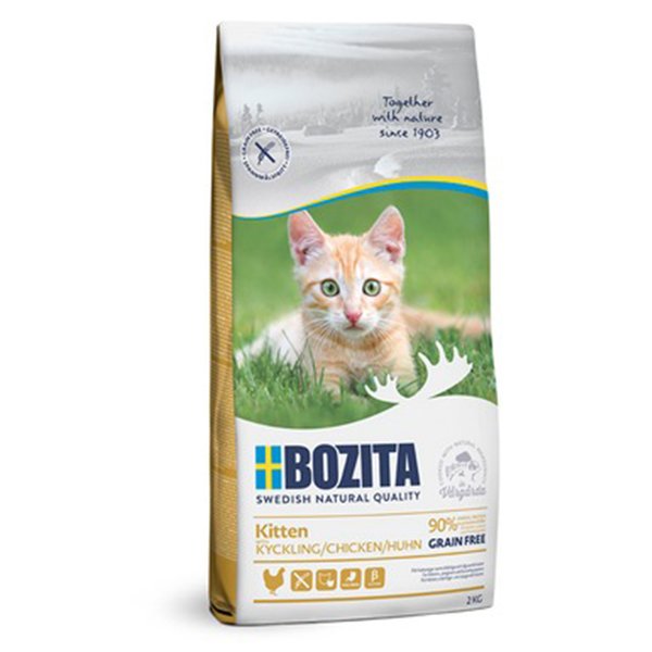 Bozita 2 Kg Tahılsız Tavuklu Yavru | Tahılsız Kuru Kedi Maması