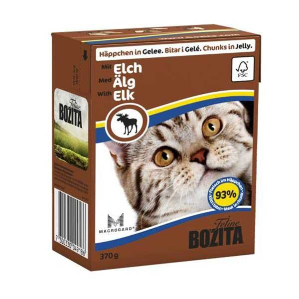 Bozita 370 Gr Chunks In Jelly Geyik Etli | Yetişkin Kedi Maması