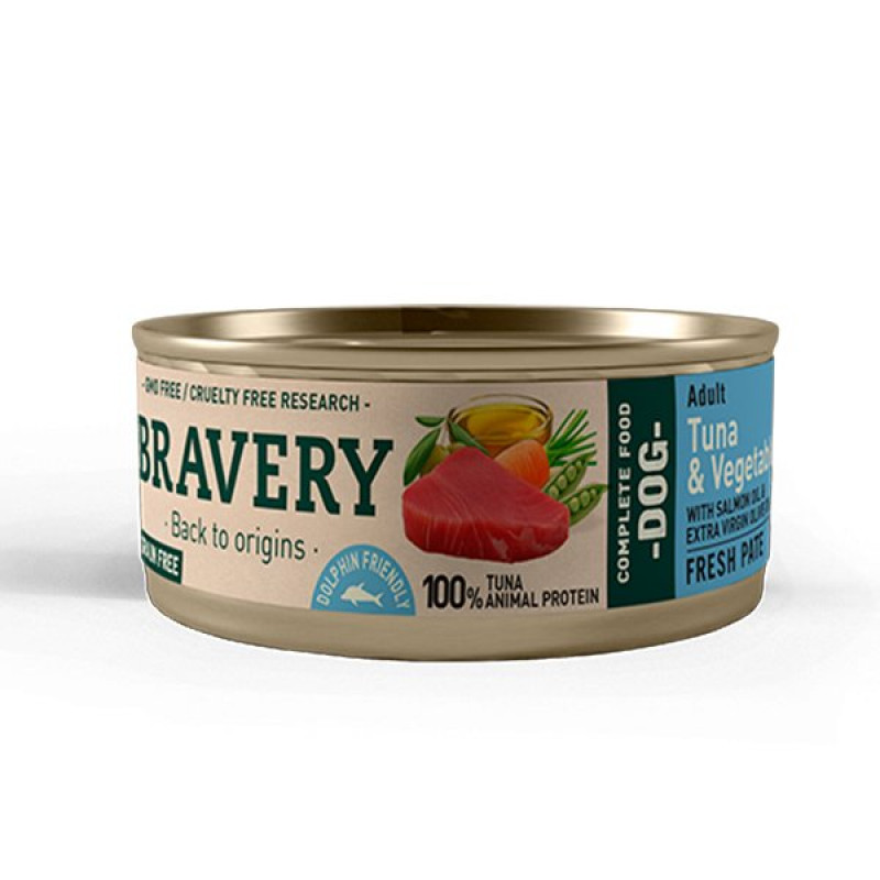 Bravery 80 Gr Somon Ton Balığı Sebze Ve Zeytinyağlı Küçük Irk Yetişkin | Yetişkin Köpek Konserve Maması Bravery 80 Gr Somon Ton Balığı Sebze Ve Zeytinyağlı Küçük Irk Yetişkin | Yetişkin Köpek Konserve Maması