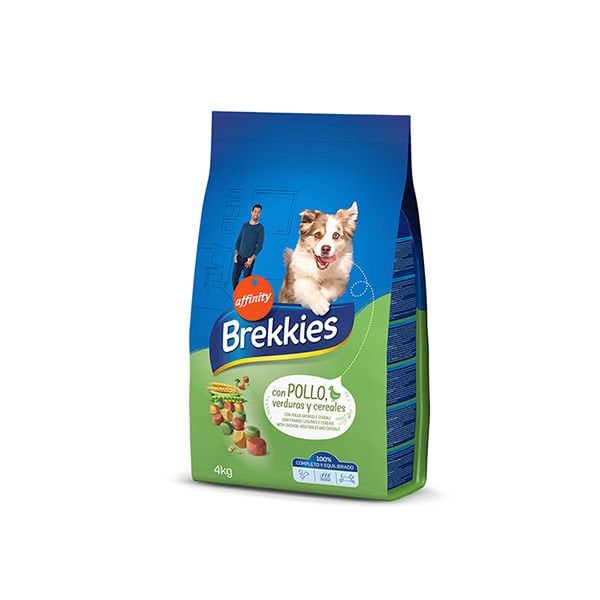 Brekkies 4 Kg NutriExcel Adult Tavuk, Sebze ve Tahıl | Yetişkin Köpek Kuru Maması