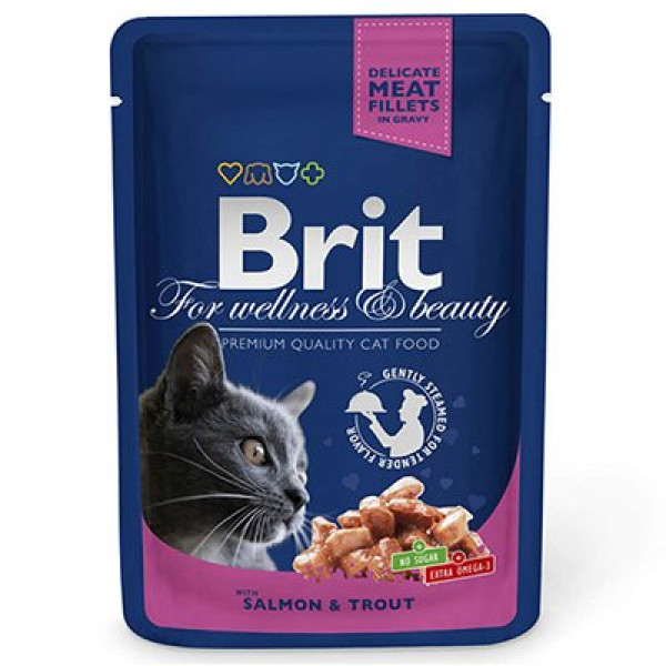 Brit 100 Gr Premium Somonlu ve Alabalıklı